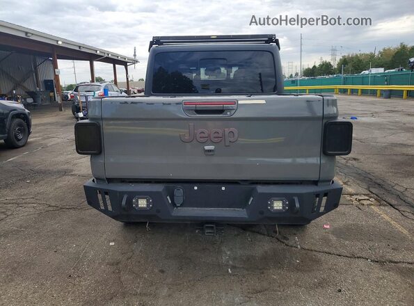 1C6HJTAG9ML535403 2021 JEEP GLADIATOR Gray Вид салону спереду