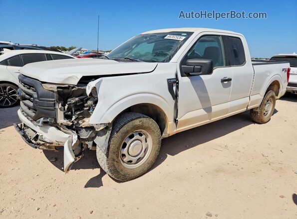 1FTEX1EP2NKE86433 2022 FORD F150 Белый Задняя левая четверть