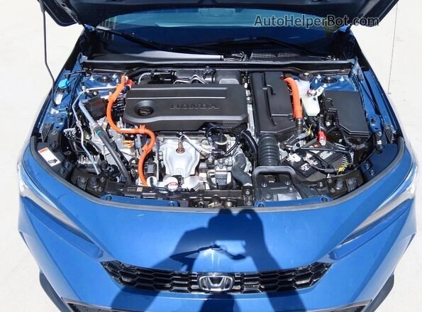 2HGFE4F85SH325565 2025 HONDA CIVIC Синий Вид панели приборов