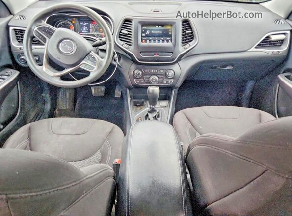 1C4PJLCB2KD148091 2019 JEEP CHEROKEE Black Vista del cuadro de instrumentos