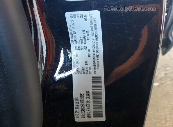 2C4RC1BG9TR283457 2026 CHRYSLER PACIFICA Black Панорамний вид салону 360°