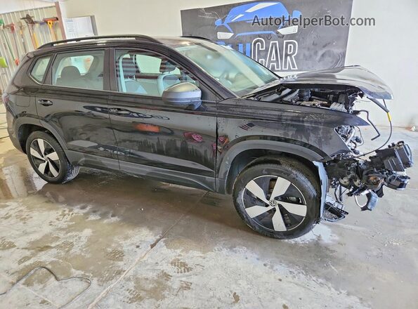 3VV8C7B20SM007937 2025 VOLKSWAGEN TAOS Black Front view