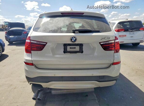 5UXWX9C51H0T07723 2017 BMW X3 White Սալոնի դիմացի տեսք