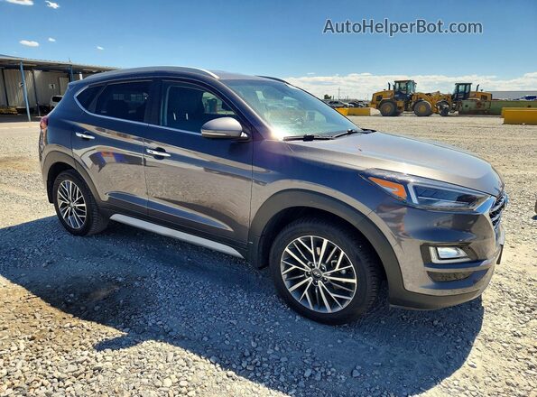 KM8J3CAL5LU129219 2020 HYUNDAI TUCSON Gray Widok z przodu