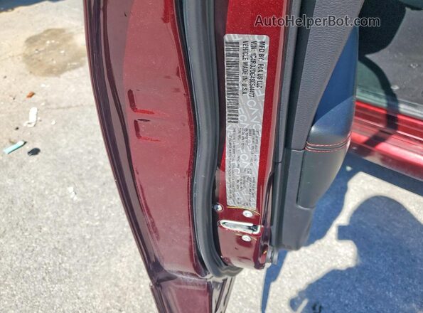 1C4RDJDG4SC544477 2025 DODGE DURANGO Red Vista interior de 360 grados