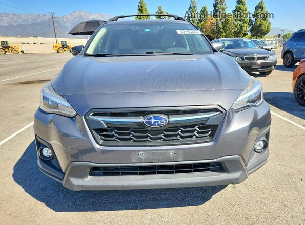 JF2GTANCXL8267510 2020 SUBARU CROSSTREK Серый Вид сзади