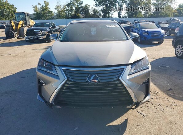 2T2BGMCA0KC032841 2019 LEXUS RX Silver უკანა ხედი