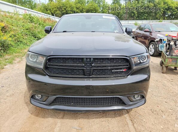 1C4SDJCT1HC797233 2017 DODGE DURANGO Black Rear view