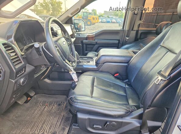 1FTFW1E16JFD78287 2018 FORD F150 White წინა პანელის ხედი