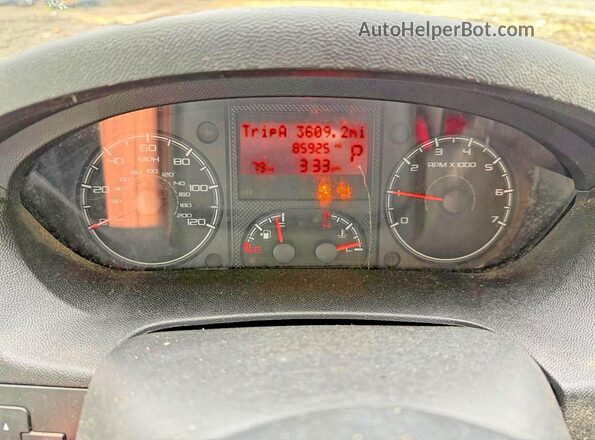 3C6MRVJG3ME562995 2021 RAM PROMASTER Blue Սարքավորումների վահանակի տեսք