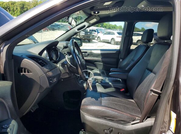 2C4RDGEG1JR297054 2018 DODGE GRAND Серый Вид панели приборов
