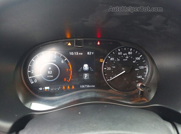 3N1CP5DV6NL496009 2022 NISSAN KICKS Maroon Widok zestawu wskaźników
