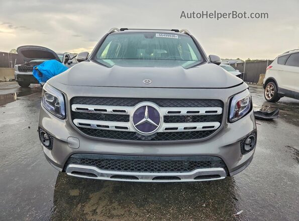 W1N4M4HB0NW234185 2022 MERCEDES-BENZ GLB-CLASS Gray Widok z tyłu