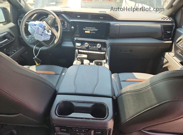 3GTUUEEL4SG307305 2025 GMC SIERRA Black Вид щитка приладів