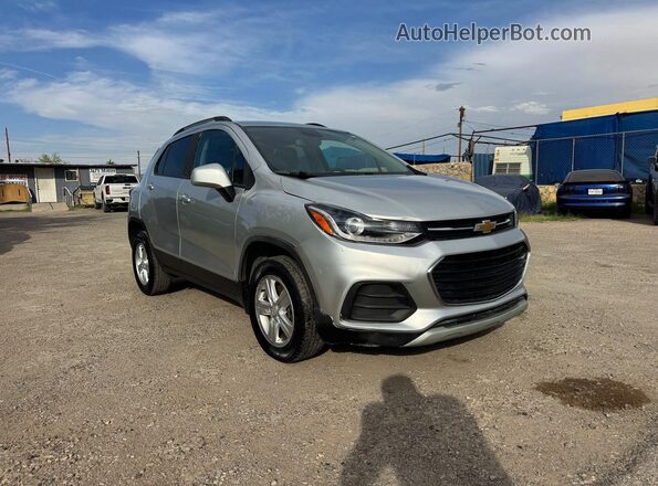 KL7CJPSM8MB374334 2021 CHEVROLET TRAX Silver Հետևի ձախ
