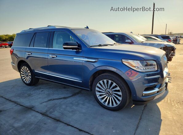 5LMJJ2LT1KEL08103 2019 LINCOLN NAVIGATOR Синий Вид спереди
