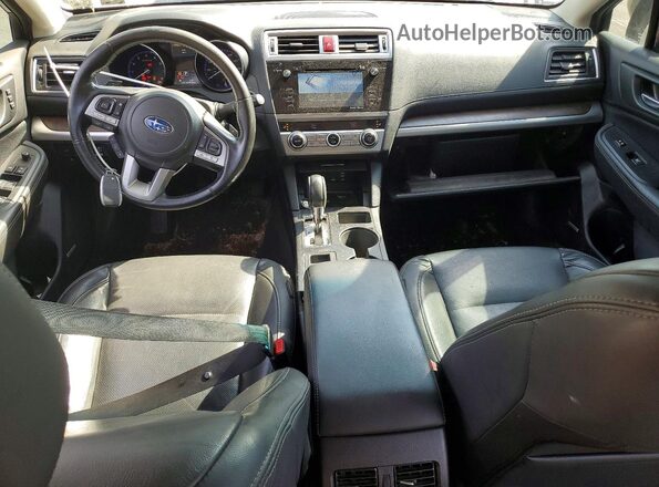 4S4BSENC4G3205764 2016 SUBARU OUTBACK Black ხელსაწყოთა პანელის ხედი