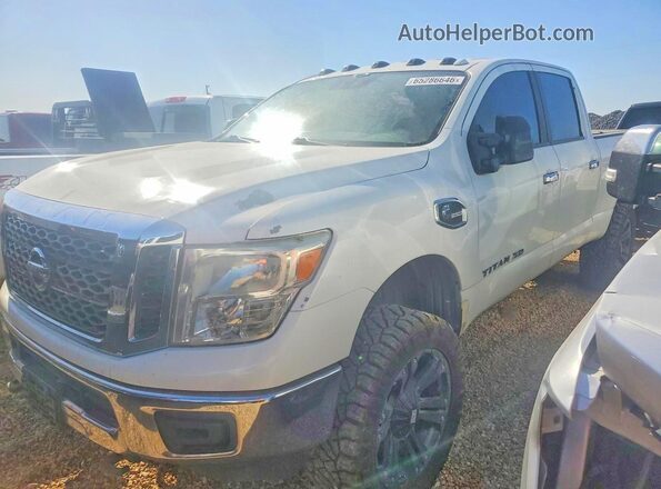 1N6BA1F31HN540806 2017 NISSAN TITAN White Tył lewy
