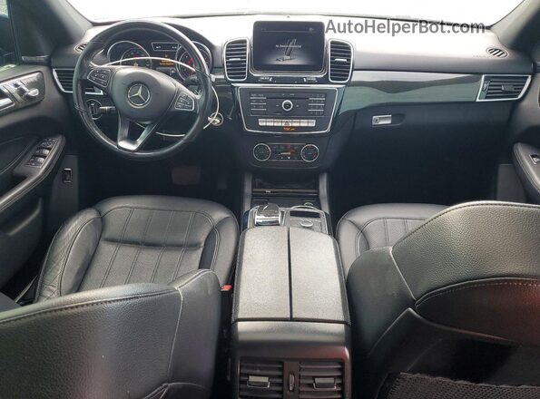 4JGDA5JB1JB173314 2018 MERCEDES-BENZ GLE Черный Вид щитка приборов