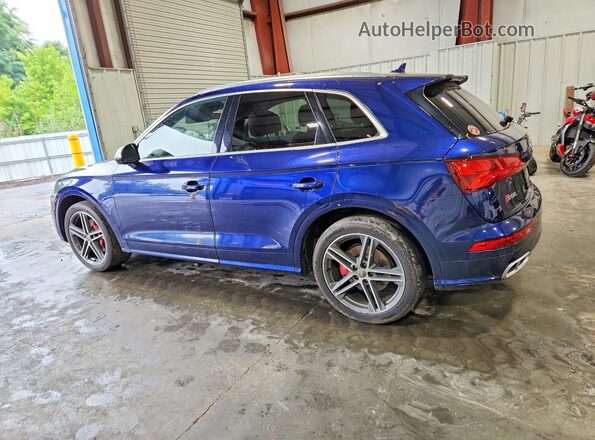 WA1C4AFY5J2210260 2018 AUDI SQ5 Синий Задняя правая четверть