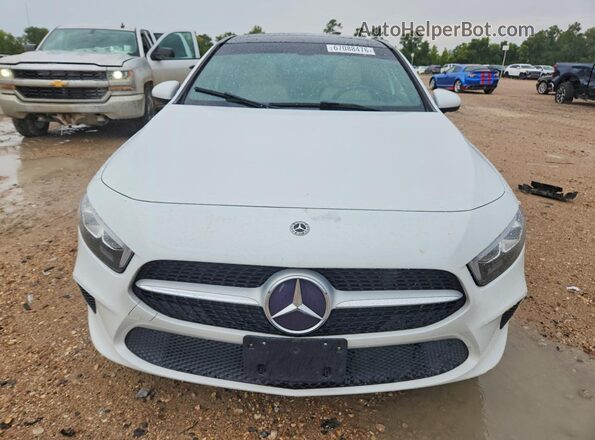 WDD3G4FB6LW036498 2020 MERCEDES-BENZ A White Widok z tyłu