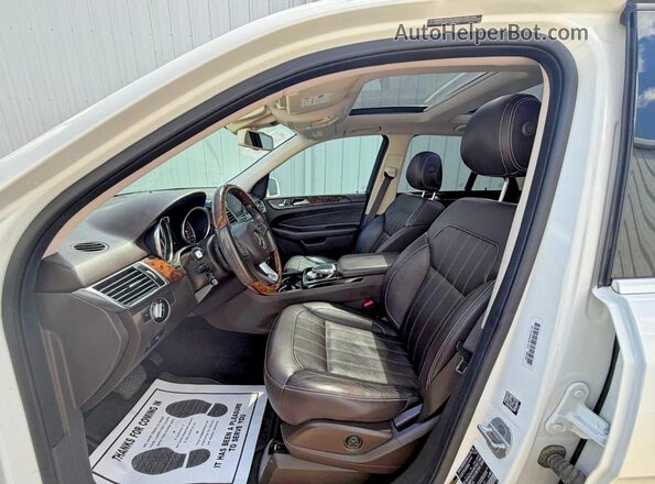 4JGDA5JB4GA708618 2016 MERCEDES-BENZ GLE Белый Вид сзади