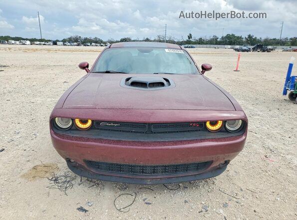 2C3CDZBT6HH639993 2017 DODGE CHALLENGER Красный Вид сзади
