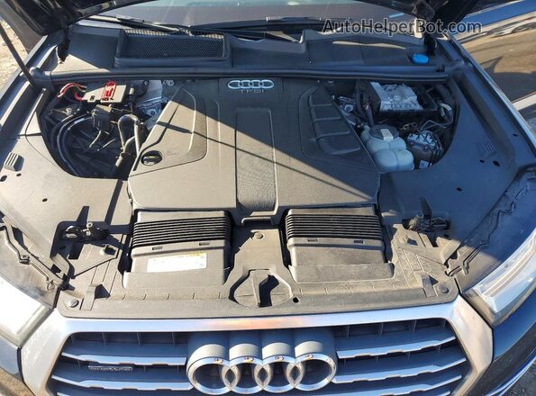 WA1AHAF74HD043911 2017 AUDI Q7 Black Widok naklejki z numerem VIN