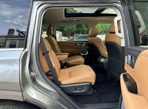 JN8AZ3DB3S9402007 2025 INFINITI QX80 Silver Вид панелі приладів