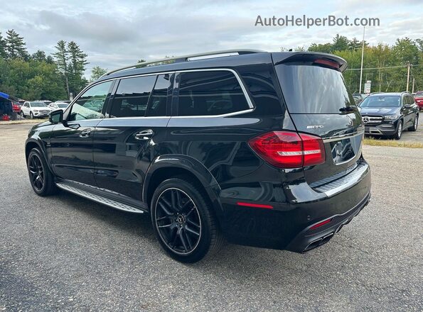 4JGDF7FE4HA907539 2017 MERCEDES-BENZ GLS-CLASS Черный Передняя правая четверть