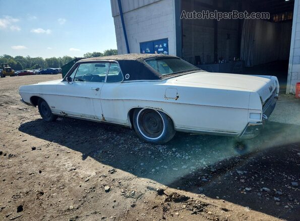 8E62Y218697 1968 FORD LTD White Trasero izquierdo