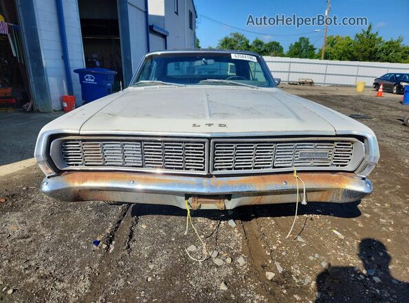 8E62Y218697 1968 FORD LTD White Vista frontal