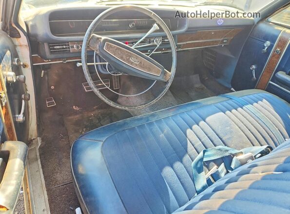 8E62Y218697 1968 FORD LTD White Vista del salpicadero
