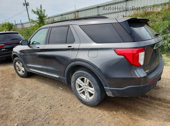 1FMSK8DH6LGB20538 2020 FORD EXPLORER Gray Задня права чверть