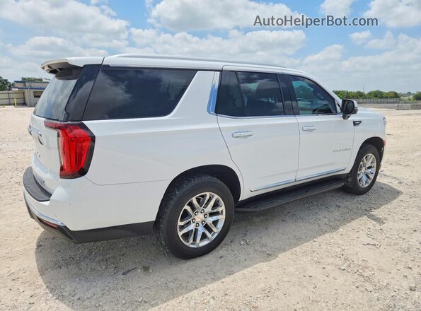 1GKS1BKT6NR188927 2022 GMC YUKON White Delantero derecho