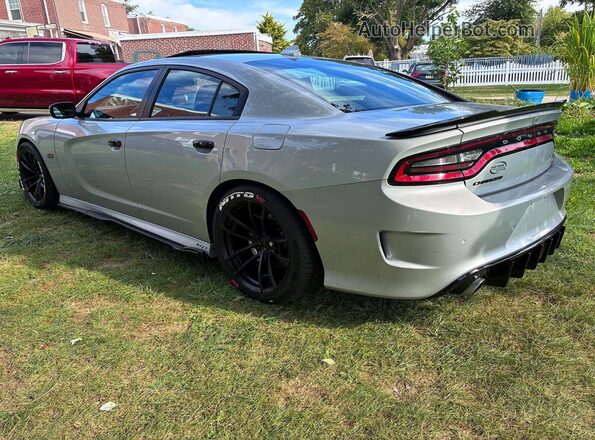 2C3CDXGJ1KH571945 2019 DODGE CHARGER Gray Front right