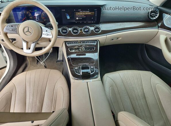 WDD2J5KBXLA050166 2020 MERCEDES-BENZ CLS-CLASS White Widok zestawu wskaźników