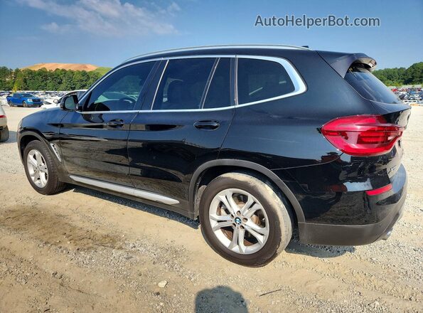 5UXTR7C56KLR39625 2019 BMW X3 Black Հետևի աջ