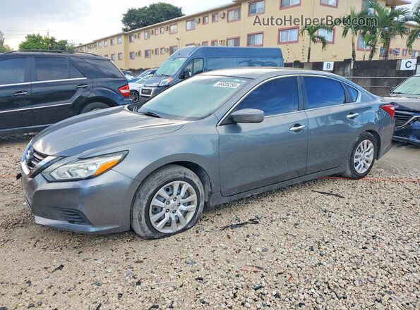 1N4AL3AP9HN346349 2017 NISSAN ALTIMA Серый Задняя левая четверть