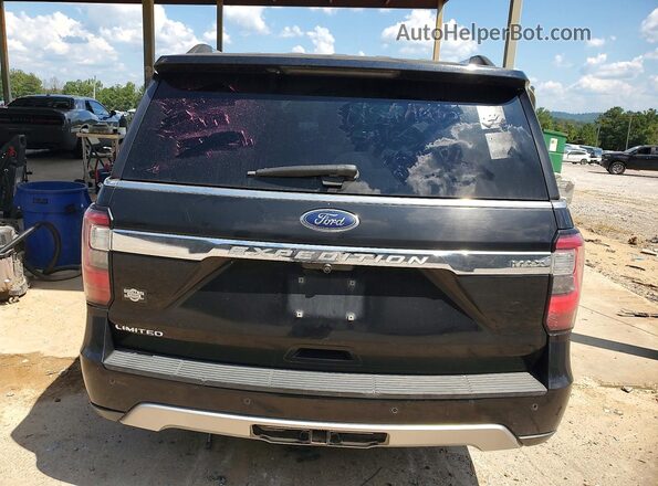 1FMJK1KT3JEA57269 2018 FORD EXPEDITION Черный Вид салона спереди