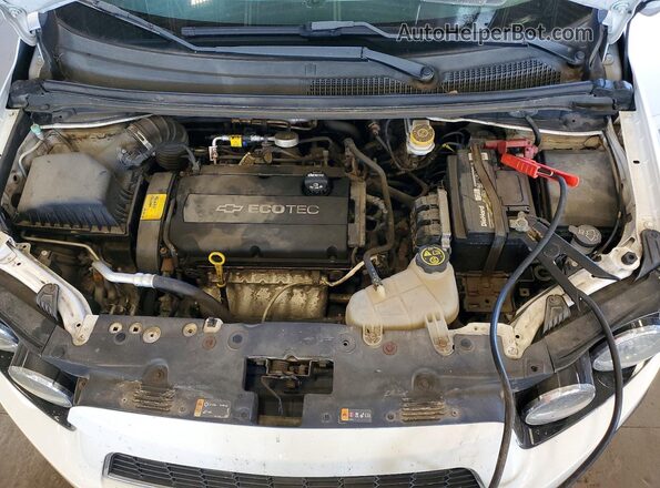1G1JC5SH6G4146037 2016 CHEVROLET SONIC White Вид підкапотного простору