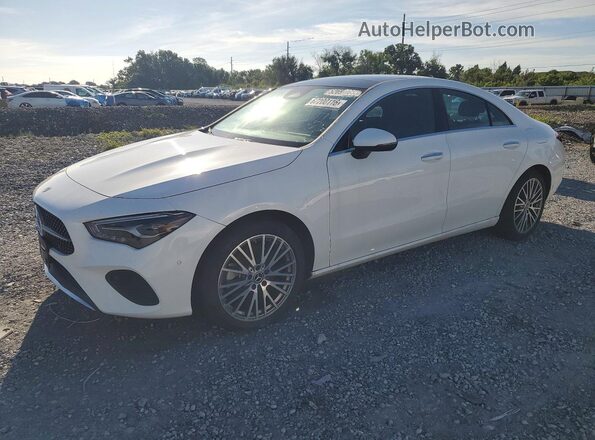 W1K5J4GB5SN522605 2025 MERCEDES-BENZ CLA-CLASS Белый Задняя левая четверть