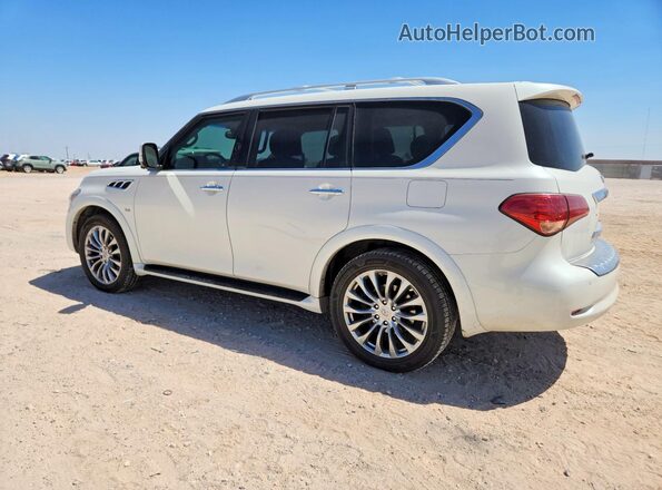 JN8AZ2NE0H9150485 2017 INFINITI QX80 White Rear right