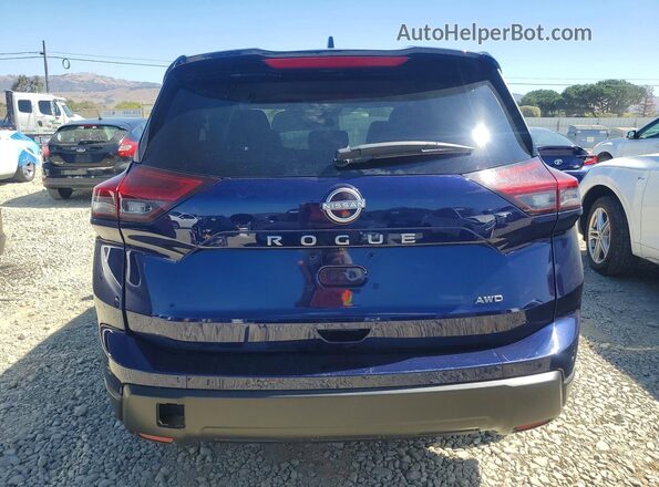 JN8BT3BB1SW149084 2025 NISSAN ROGUE Blue წინა სალონის ხედი