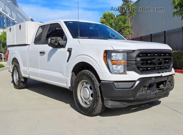 1FTEX1C85PKE05469 2023 FORD F150 Белый Задняя левая четверть
