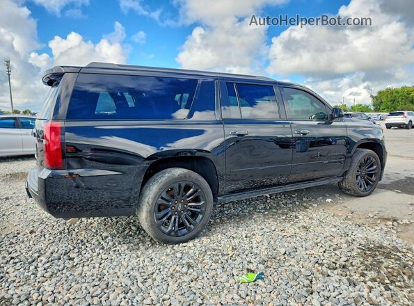 1GNSKJKC1KR259263 2019 CHEVROLET SUBURBAN Black Delantero derecho