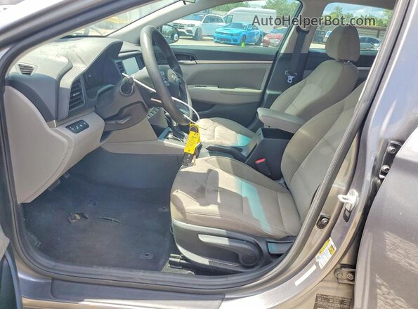 5NPD84LF2LH512058 2020 HYUNDAI ELANTRA Серый Вид панели приборов