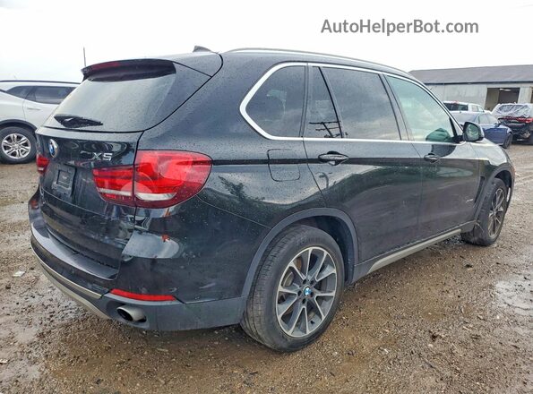 5UXKR0C37H0V72827 2017 BMW X5 Черный Передняя правая четверть