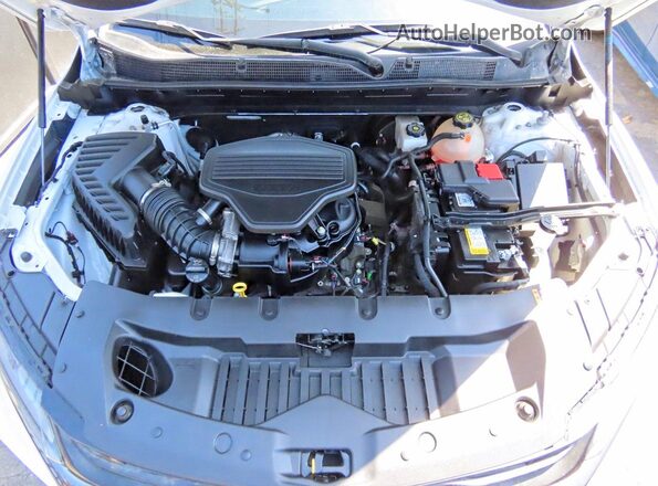 3GNKBERS7RS161043 2024 CHEVROLET BLAZER White Вид панелі приладів