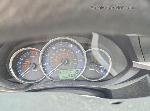 2T1BURHE1GC732638 2016 TOYOTA COROLLA Red უკანა სავარძლების ხედი